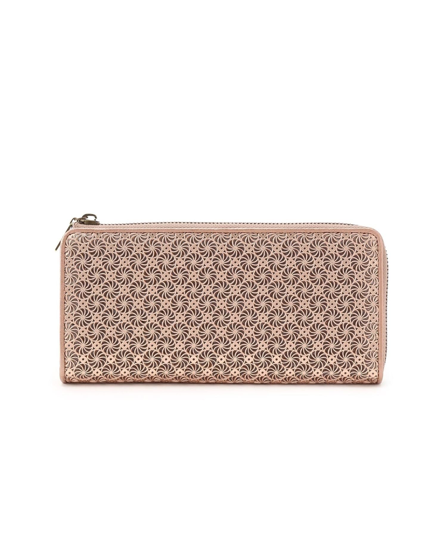 

Hiroko Hayashi GIRASOLE Zippered Long Wallet 70941946 Pink 00 Women s (072) (FREE)