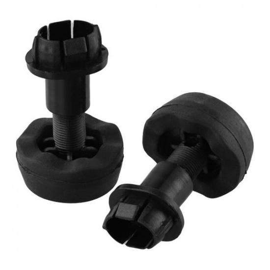 Left Car Hood Stop Cushion Right Rubber Black For Ford Hood Stop Cushion