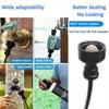 20m Universal Micro Drip Irrigation Kit with Adjustable 7.87" Mist Nozzle - Automatic Watering System for Balcony Greenhouse Gardening