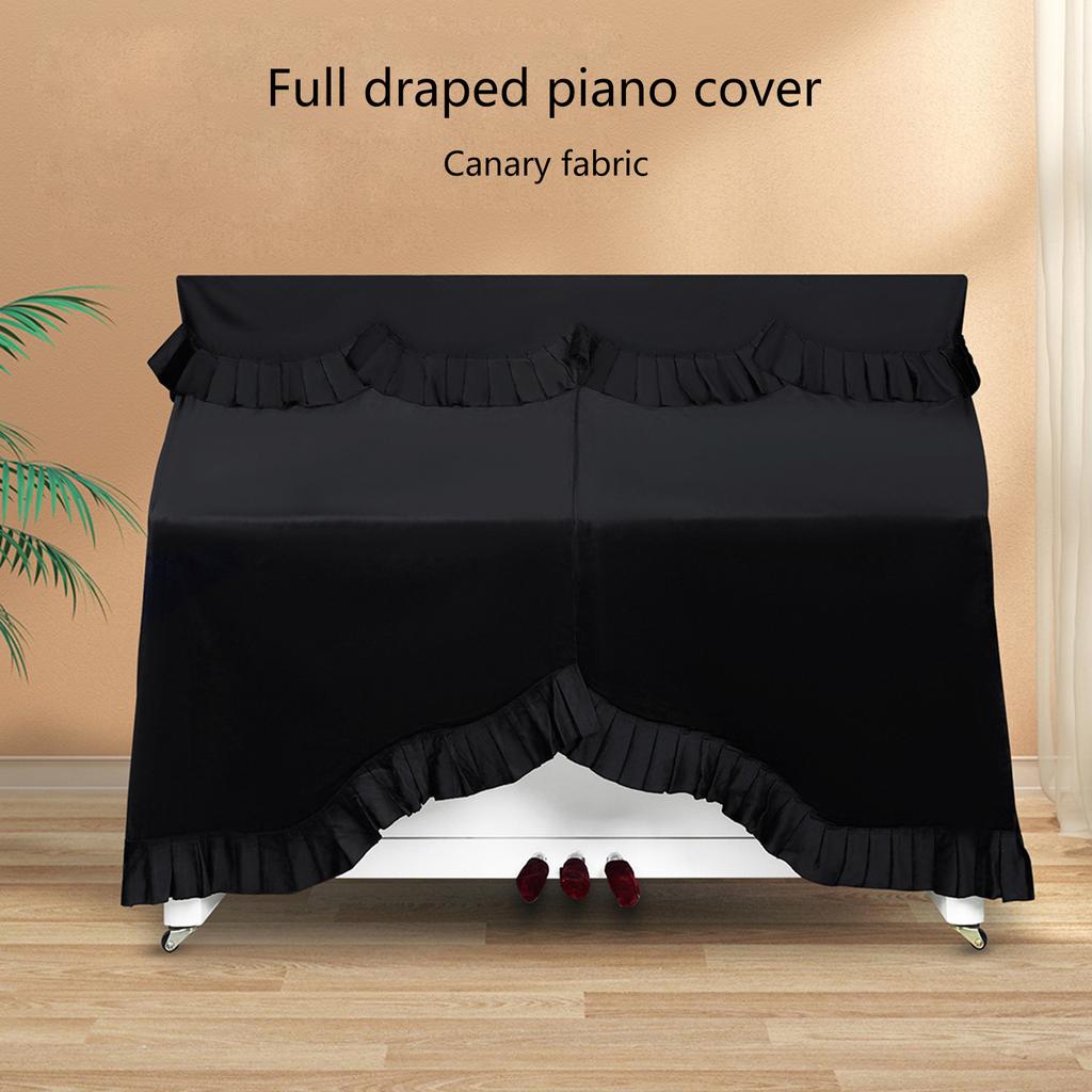 Piano Keyboard Dust Cover Dust Dirt Scratch Wear Proof 88 Keys Keyboard Cover Cloth Piano Dust Cover Fits 88 Keys Piano