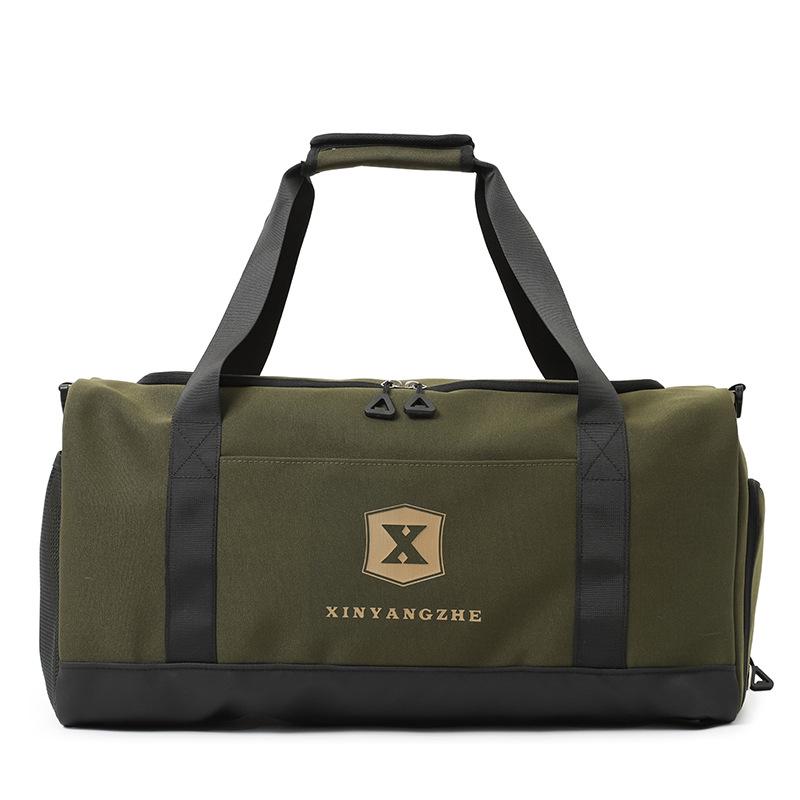 Geniş Unisex Seyahat Çantası: Su Geçirmez, Çok Bölmeli Ayakkabı Saklama, Kore Tarzı Spor & Fitness El Çantası