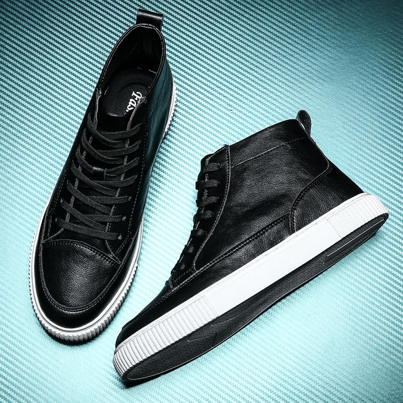 Bottes pour Hommes Légères Antidérapantes de Haute Qualité 2024 Automne Nouvelles Chaussures Décontractées pour Hommes Mode Confortables Respirantes Chaussures de Ville 44