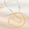 Small fresh chain glass small flower neck glasses rope glasses chain women's glasses dual-purpose anti-lost chain