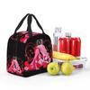Charlie And Vaggie Valentines Hazbin Hotels Insulated Lunch Bag for School Cooler Thermal Food Box Tote Lunch Boxes Container