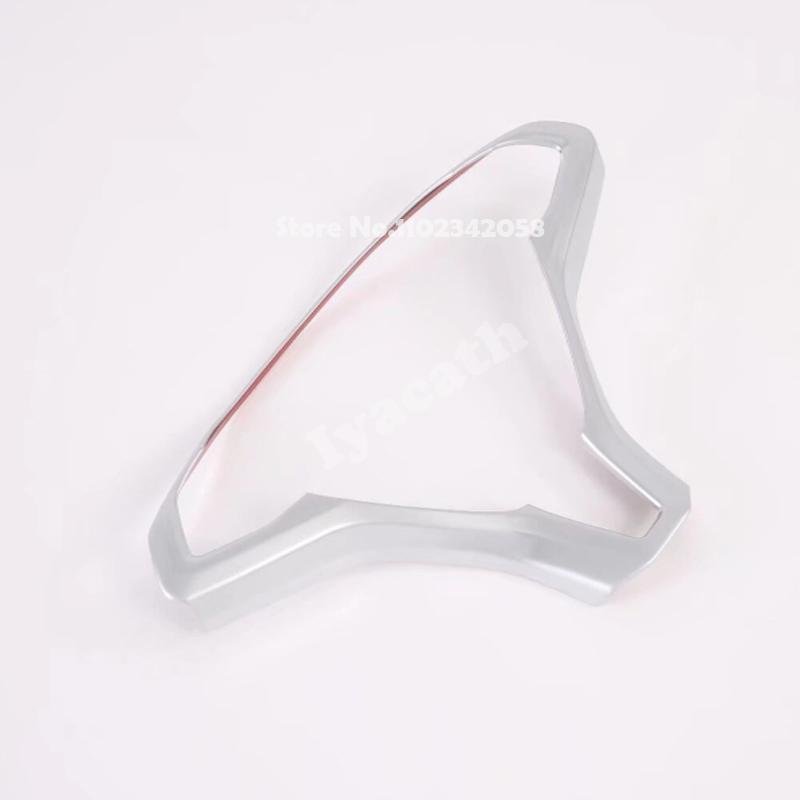 For Tesla Model S Model X ABS Car Steering Wheel Frame Sticker Inner Direction Control Button Decoration Trim Cover Accessories