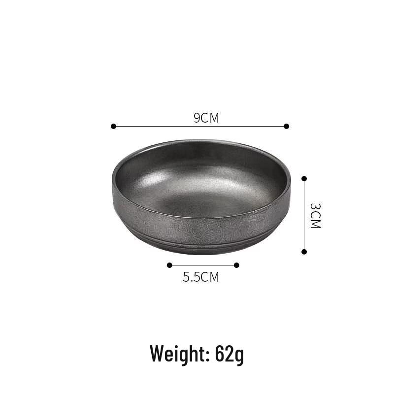 10-Piece Korean Plastic Rectangular Dipping Dish Set