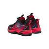 Anta Kids Round Head Knob Versatile Shock Absorbing Wear Resistant Low Top Running Shoes Kids Running Shoes Black Red 312419912N-7