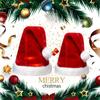 Universal Christmas Hat Thickness Red Santa Claus Cap Merry Christmas Classic Festival Supplies Party Cosplay
