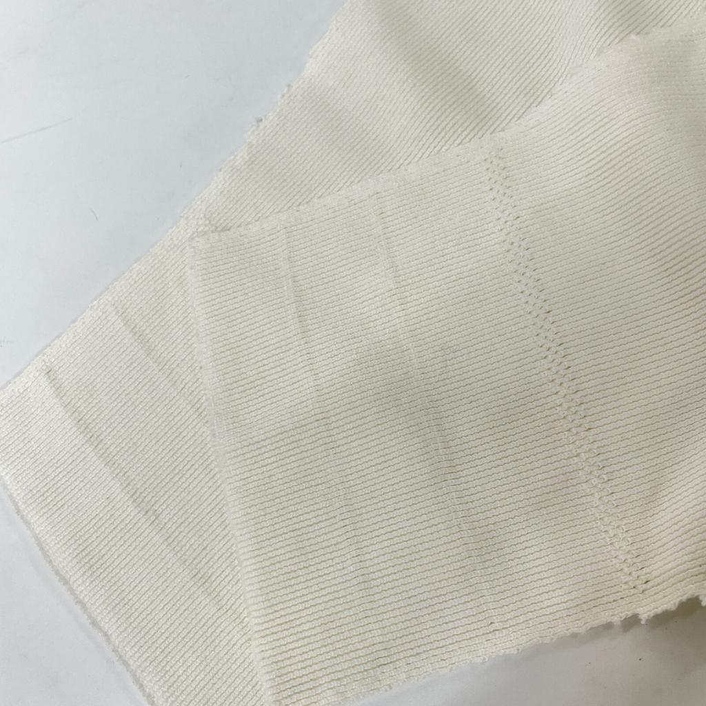 ISSEIMIYAKE A.POC AT11KK414 White Cotton X Nylon Long Sleeve Design Knit Pullover Tops 3 whiteUsed