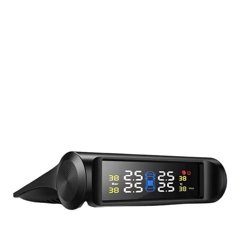 Solar-Powered Wireless Tire Pressure Monitor for Cars