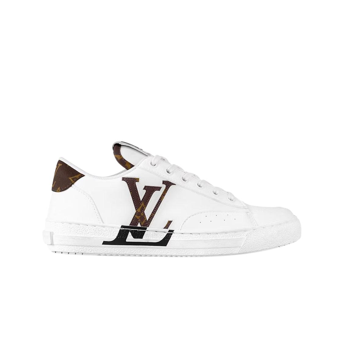 

(в) Кроссовки Louis Vuitton Charlie Белые Какао-коричневые EU 39W