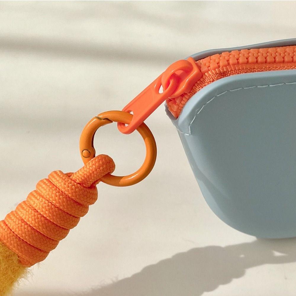 Eco-friendly Portable Zipper Eyeglasses Bag Silicone Sunglasses Protective  Eyewear Accessories