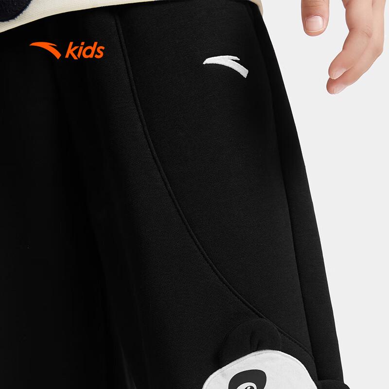 Anta Kids' Fleece-Lined Sweatpants