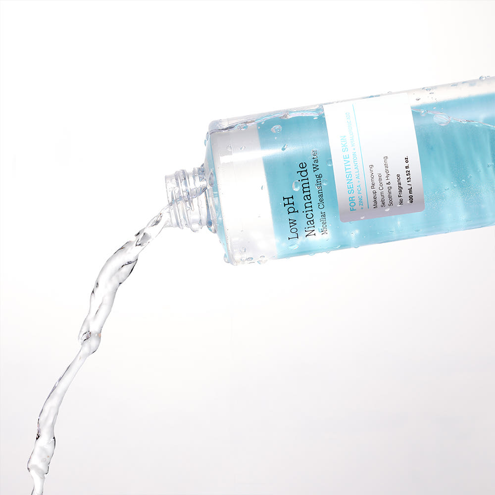 COSRX Low pH Niacinamide Micellar Cleansing Water 400ml x 2ea