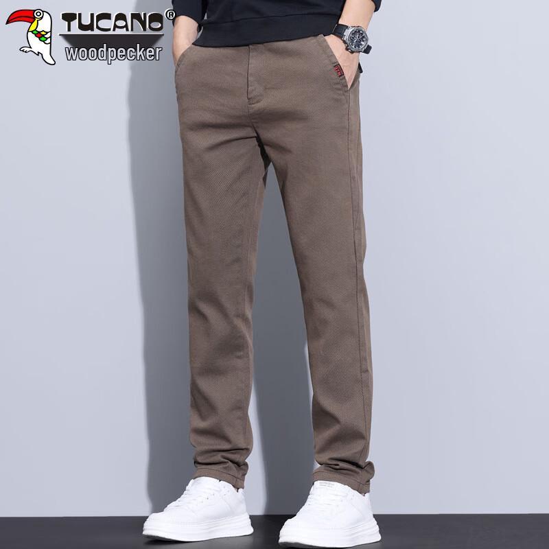 TUCANO Men's Autumn/Winter Straight-Leg Casual Pants