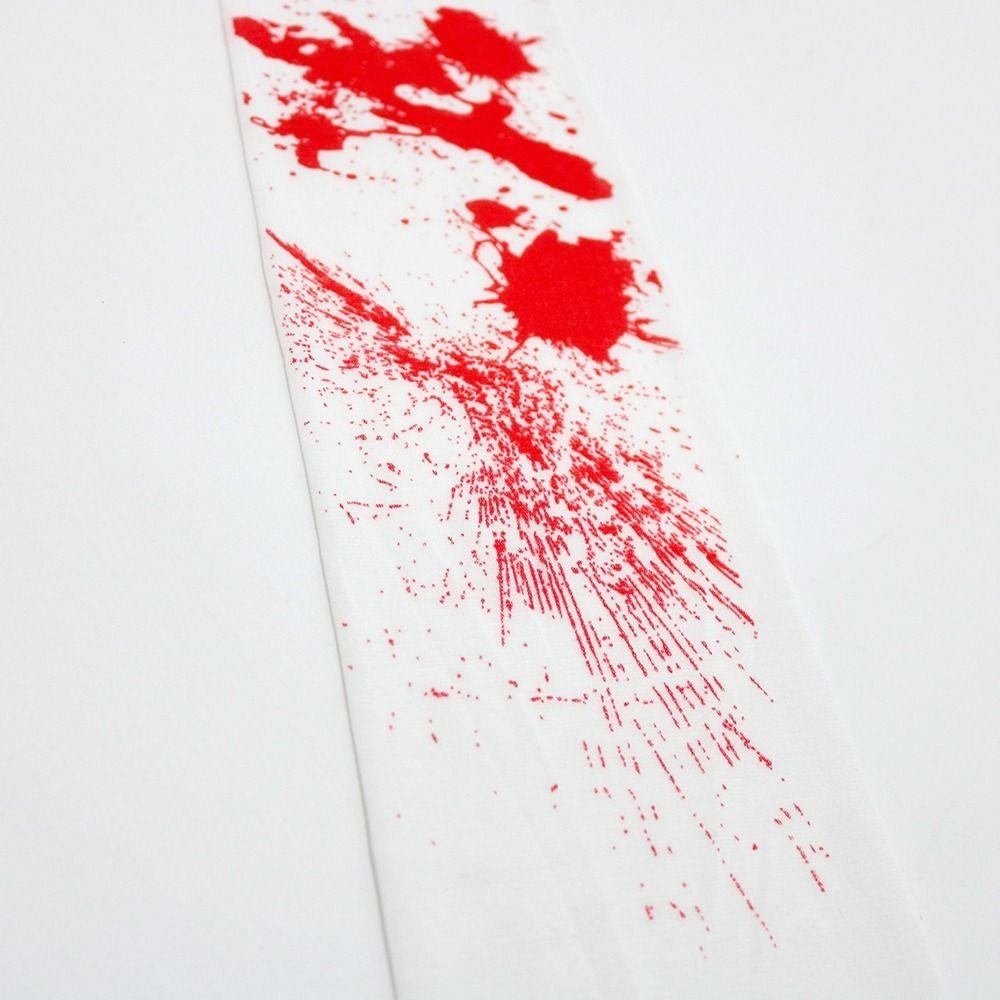 Skirt Halloween Dress Up Blood Print Sock Halloween Blood Gloves Handprint   Women