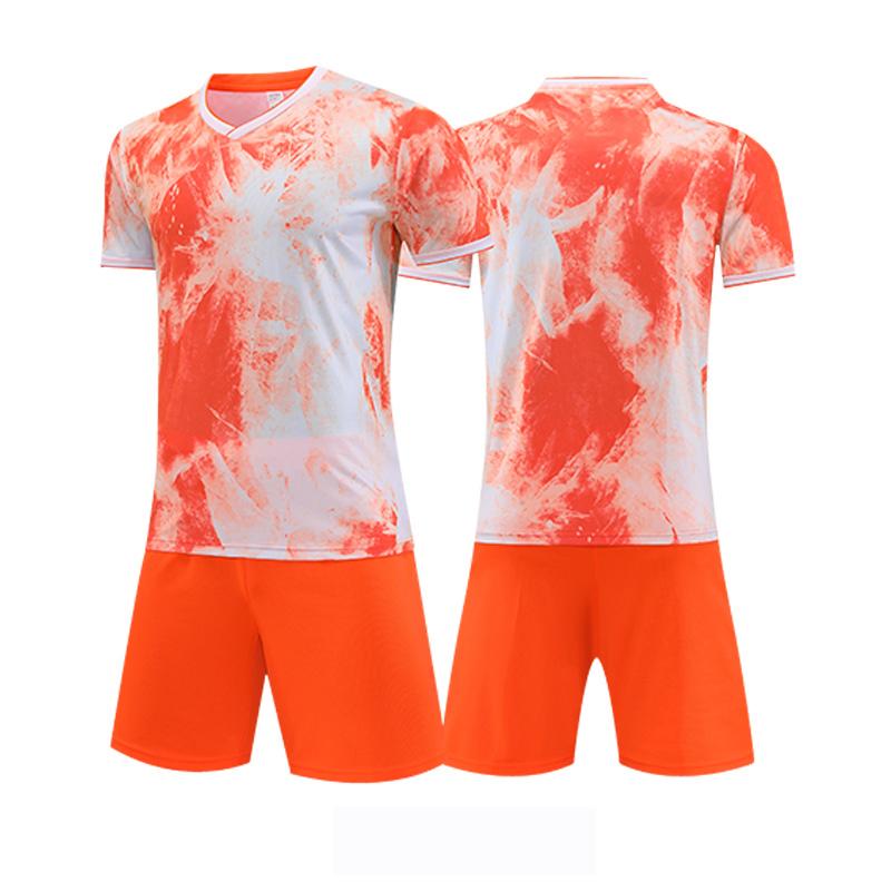 Football Jersey Kids Men Professional Quick-Drying T-Shirt for Sport Trainning Uniforms 100% Polyester Football Suits