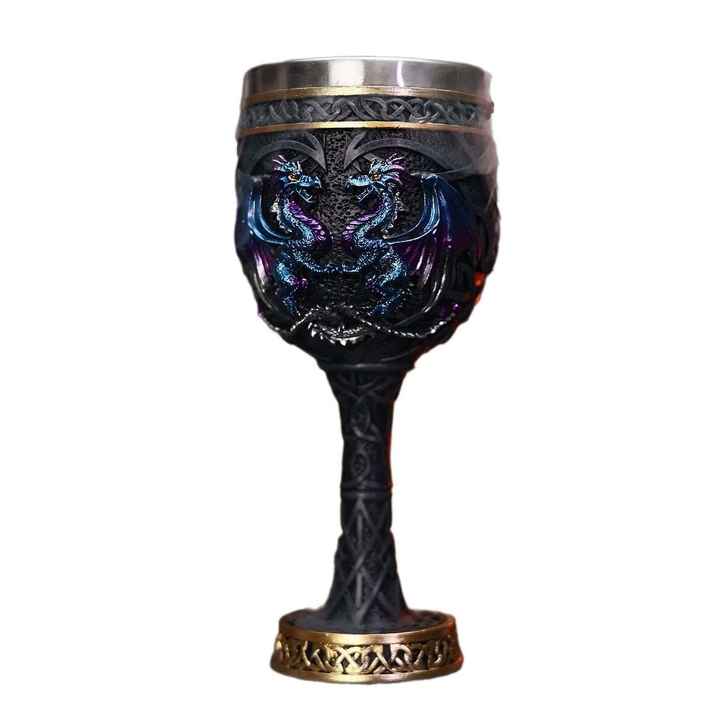 Vintage Medieval Goblet Wedding Reusable Multipurpose Gifts Handcraft Engraved