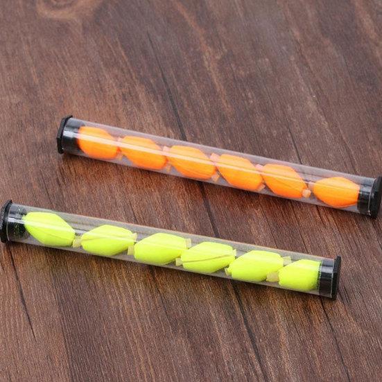 MUQZI Sports Accessory 6Pcs/Tube Olive Shape Drift Float Foam Strike Indicator Fly Fishing Accessories