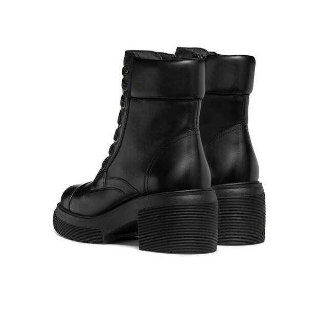 Geox D Spherica EC15 D46WWB 043BC C9999 Ankle Boots, Black