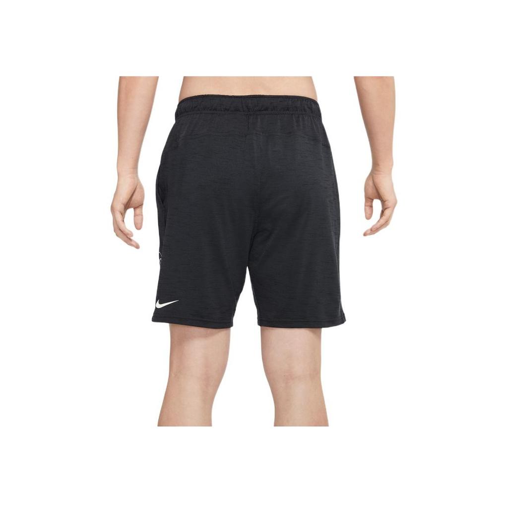 Nike Quick-Dry Solid Geometric Pattern Eco-Friendly Sports Shorts Men Bottoms Black DM8145-045