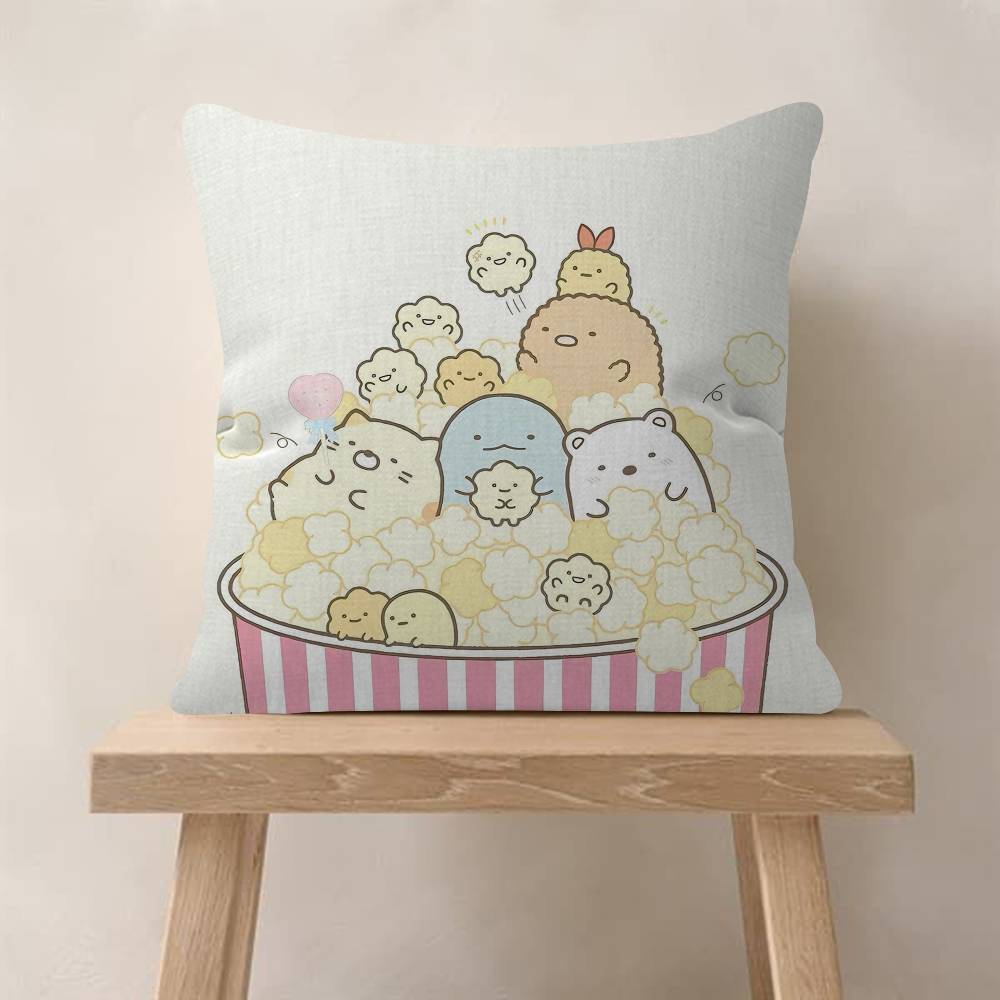 Cartoon Sumikko Gurashi Cool Cushion Cover x Polyester Sofa Cushions Decorative Throw Pillows Home Decoration Pillowcover