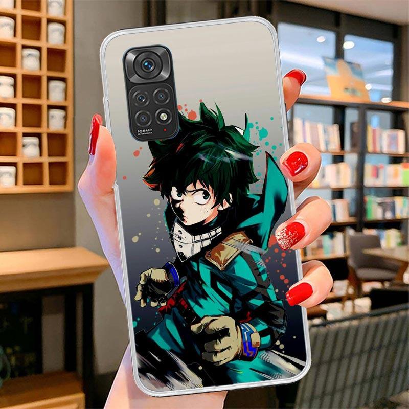 My Hero Izuku Deku Cover Phone Case For Xiaomi Redmi Note 15 14 13 12 11 10 Pro Plus 14S 12S 11S 11T 11E 10S Soft Fundas Shell R