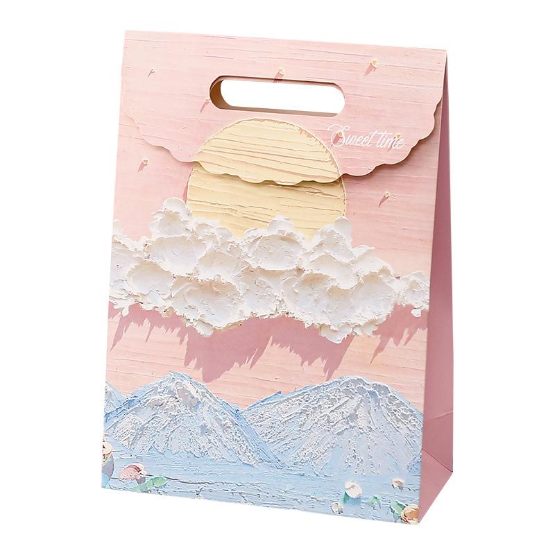StoBag Blessing Gift Portable Bags Packaging Candy Toy Snack Cookies Jewelry for Baby Shower Birthday Wedding Kids Party Wish