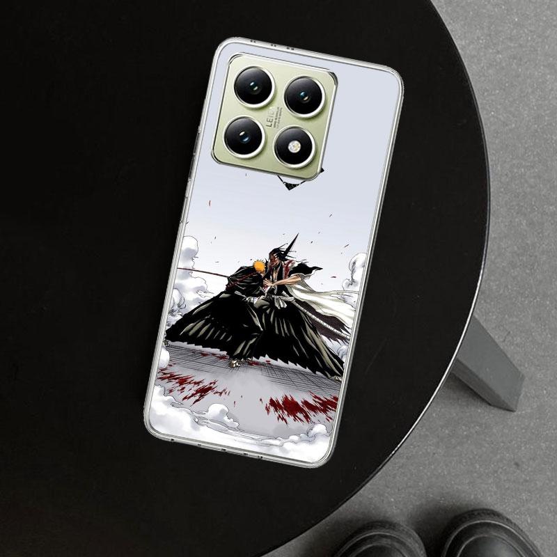 Zaraki Kenpachi Bleach Phone Case Cover for Xiaomi Redmi Note 15 14 13 12 11 Pro Plus 14S 12S 11S 11T 11E 10S 10 Customized Fund