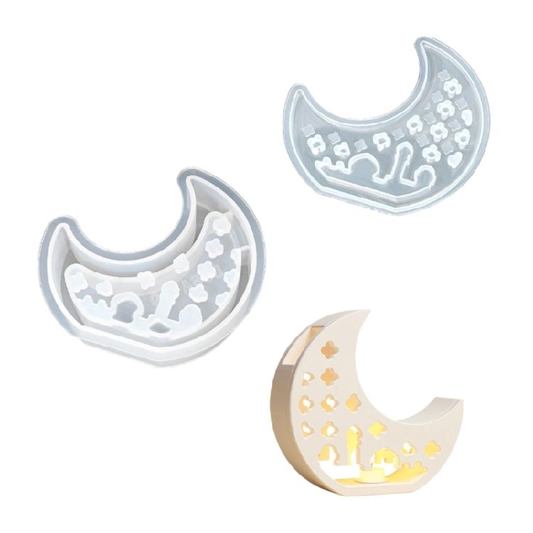 Sturdy Silicone House Mould Home Accessory for Stylish Keychain Creation Elegant Set for Customized Jewelry Gifts