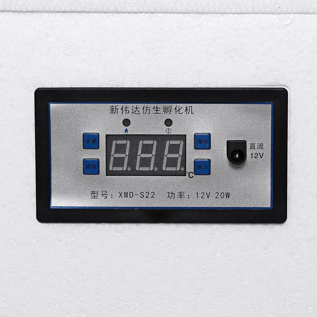 20W 36 Eggs Automatic Digital Incubator Chicken Poultry Hatcher Temperature Control