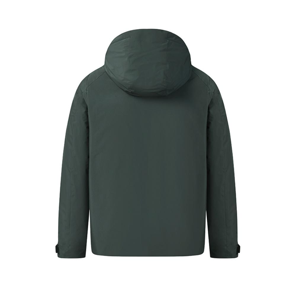 New FILA WHITE Down Jackets Men's Dark Blanched Green F11M543903FDG