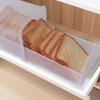 Airtight Bread Container Storage Box with Drawer Tray Transparent Lid Extend Shelf Life Bagel Kitchen Bread Organizer