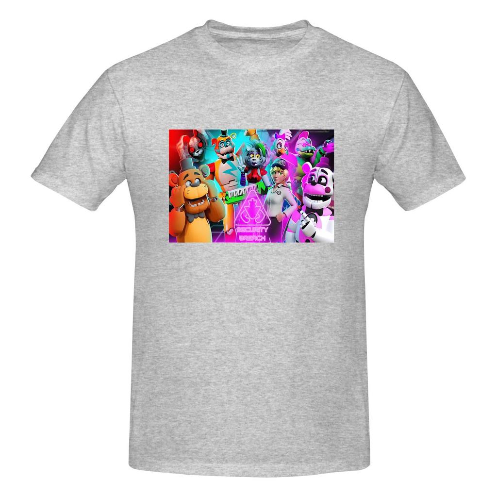 Funny FNAF 1 Unisexs Tshirt Printed Tops are loose and slim fit Womens Tshirts