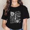 Maglietta Horror di Moda Bambola Coraline Sogni Maglietta Y2k Donna Vintage Gotica Magliette Grafiche di Halloween Abbigliamento
