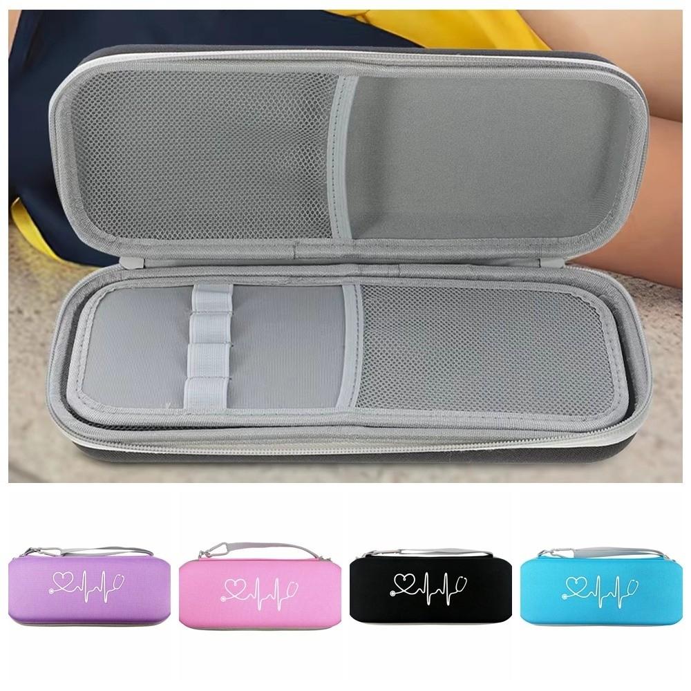 Mesh Pockets Stethoscope Protection Bag Double-deck Stethoscope EVA Carrying Case  Hospital