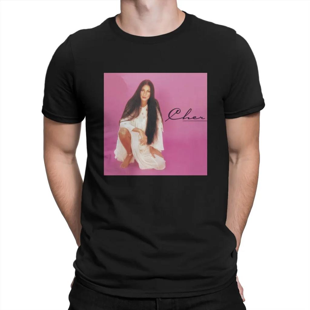 Gypsies Tramps Men's T Shirts C-Cher Singer Hipster Tees Short Sleeve O Neck T-Shirt 100% Cotton Printed Clothes