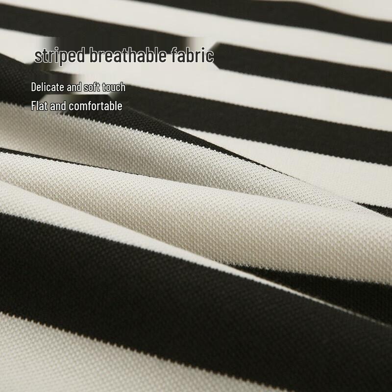 HLA Mig Collaboration Women's Striped Polo Dress