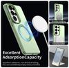 Matte Clear For Magsafe Cases For Samsung Galaxy S26 S25 S24 S23 FE Plus Ultra A06 A16 A26 A36 A05 A15 A25 A35 A55 A56 5G Cover