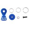 25T Buffer Metal Steel Ring Gear Arm for 1 10 1 8 RC Vehicle(L Model)(N10222NB Blue)