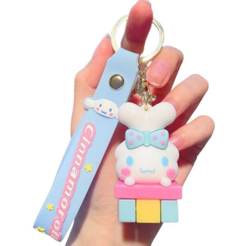 Cute Pvc Cartoon Keychain Party Gift Wholesale Jg-974
