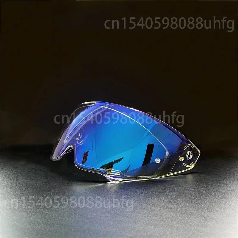 Motorcycle Helmet Visor Anti-UV PC Visor Lens ATLAS Model Dark Replacement Visor for RUROC ATLAS 3.0 4.0 Only Suitable for M L