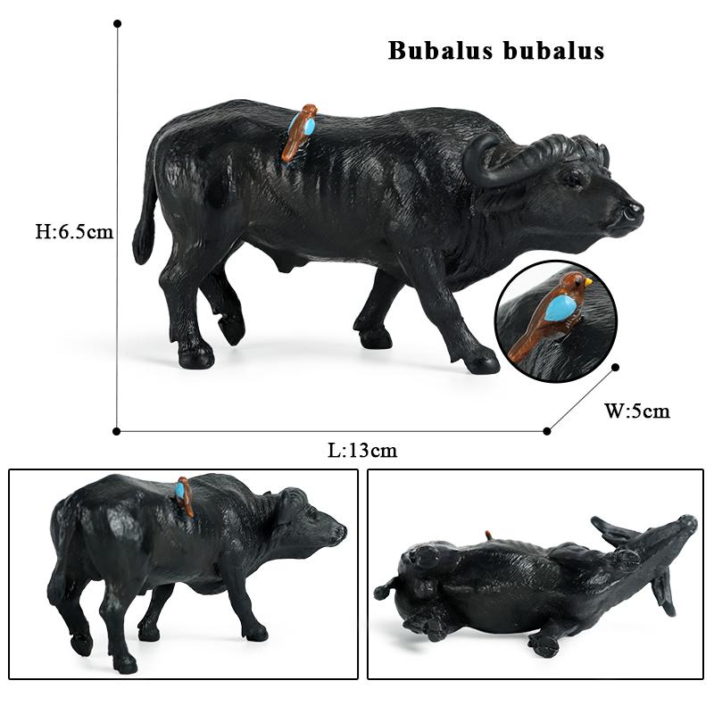 Oenux Zwierzęta Gospodarskie Walki Byków Kowboj Symulacja Drób Bydło Cielę Byk Wół Kolekcja Figurek Akcji Model Pvc Zabawka Prezent dla Dzieci