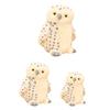 20/30/50cm Owl Plush Toy Simulation Soft Feather Fluffy Animal Doll Sofa Ornament