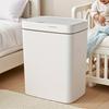 Automatic Sensor Trash Can Touchless 15L/18L Divided Waste Bin with Lid for Kitchen Bathroom Hotel Office (White/Green/Gold)