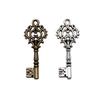 Key Charms Multi Color Alloy Locks Pendants For Romantic Themed Jewelry