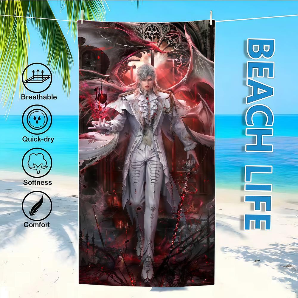 Towel Collection Textile Bathrobe Beach Quick-Drying Deepspace Lightweight Portable Camping Love And Swim Pool Travel