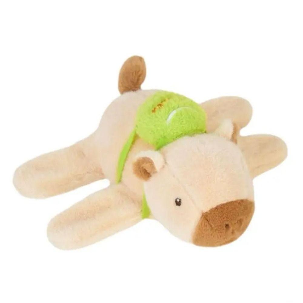 

Имитация плюшевой куклы, браслет без вращающегося капибары, плюшевый браслет на запястье, домашний декор бежевый