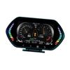 OBD2 Gauge Display 360 Degree Split Bracket Multifunctional Car Head Up Display OBD+GPS Smart Gauge for Most Vehicles