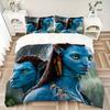 Avatar World Adventure Print 3Pcs Bedding Setduvet Cover With 2 Bedropillowcase Home Birthday Gift